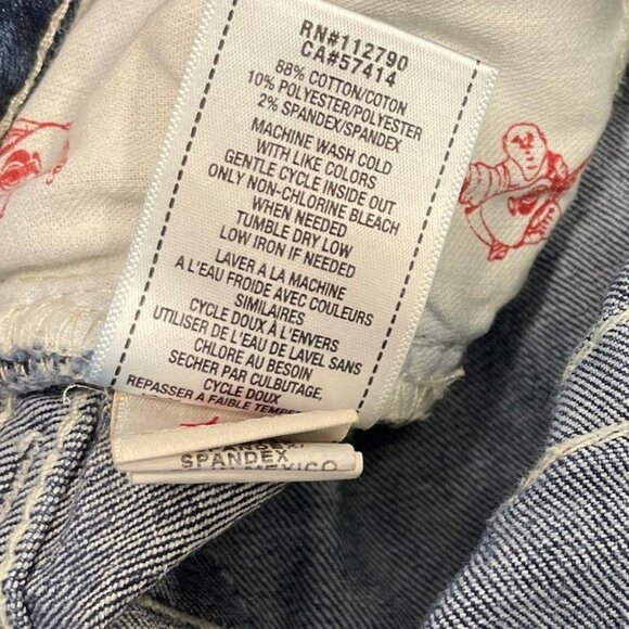 True Religion RN112790 CA57414 Straight jeans, size 26 - Picture 6 of 6